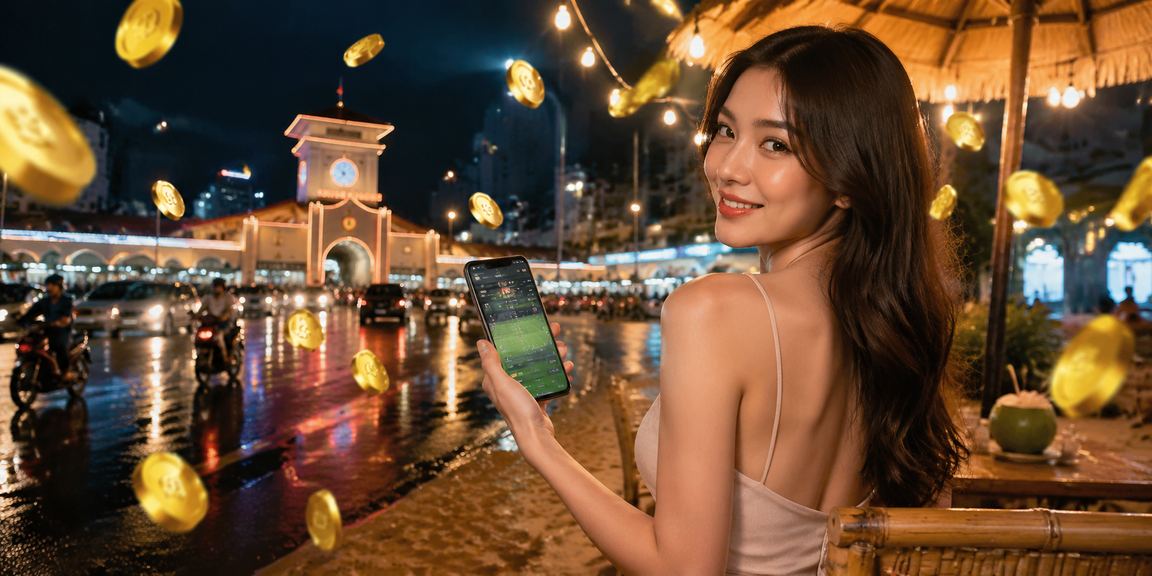 Người dùng TP.HCM tra cứu hướng dẫn cá cược thể thao trên điện thoại buổi tối