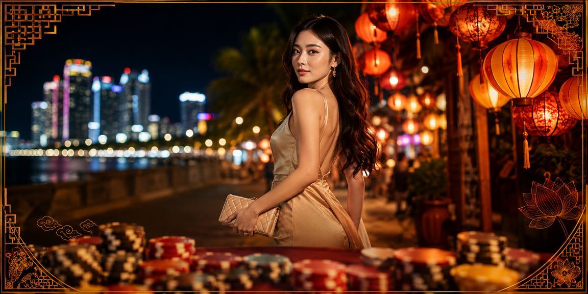 Chợ đêm Nha Trang sôi động – bối cảnh quen thuộc của người dùng tham gia hoàn tiền VIP